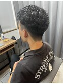 メンズくるくるパーマ