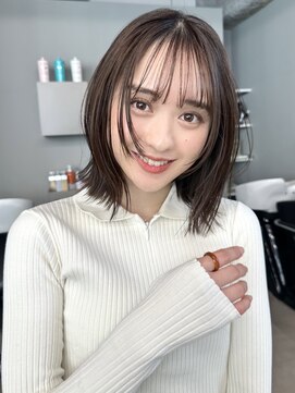トリッカ シブヤ(TRICCA SHIBUYA) 大人かわいいフェイスレイヤー20代30代渋谷こなれミディ前髪