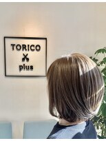 トリコ プラス 本八幡店(TORICO plus)&nbsp;ショート白髪ぼかし