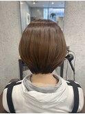髪質改善でショートスタイルも艶髪♪