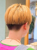トリコ ショップアンドヘアサロン(tricot shop hair salon)&nbsp;刈り上げマッシュショート×坊っちゃんショート　フクザワ