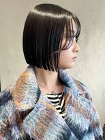 テーマ 下北沢(Thema) ショートボブ/ストレートボブ/前下がりボブ髪質改善20代30代40代