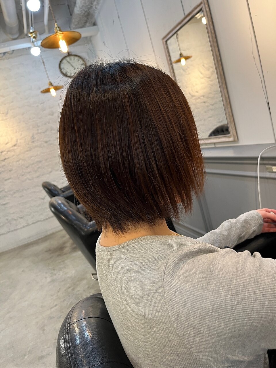 ボブ/カット/ルビーカラー/高松：L246820932｜ラム(L'am)のヘア