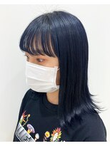 ファムヘア(fam.hair) ネイビーカラー
