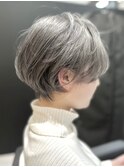 似合わせショート/フェザーショート/細めハイライト