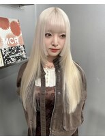 ペレ アネックス 大阪梅田茶屋町店(PELE ANNEX)&nbsp;ミディアムヘア/暗めカラー/グランマッシュ/梅田