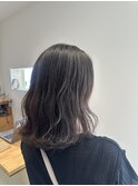 くびれヘア/アプリコットオレンジ/夏のヘアアレンジ/蟹江