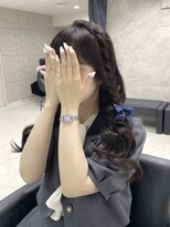 ヘア サロン クラン 東心斎橋店(hair salon clan)&nbsp;編みたらし/心斎橋ヘアセット
