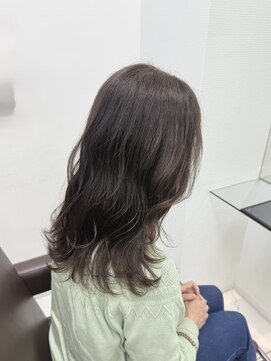 ヘア ポジション HAIR Position 本荘店 グレイカラーでも可愛い^^