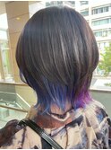 髪質改善/顔周りレイヤーカット/グレージュ[千葉/千葉駅]