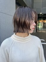 マッシュ アドベ 八戸ノ里(MASHU ADOBE)&nbsp;切りっぱなしボブ/顔周りレイヤー