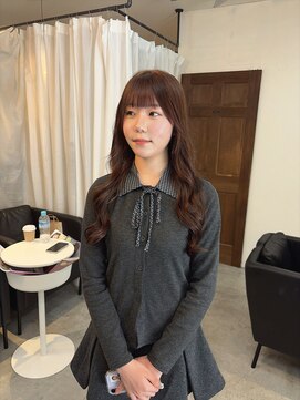 スイート ヘアデザイン(Suite HAIR DESIGN) 【顔周りカットSayaka】春の暖色ブラウン×やわらかレイヤー