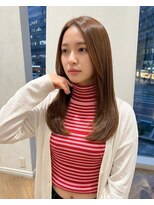 ハーツオオサカ(HE:ARTS OSAKA)&nbsp;まとまる艶髪内巻きロング