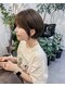 ソワ バイ ルシル(SOIE by Lucile)の写真/骨格や髪質を見極めた大人ナチュラルなショートヘア。飾りすぎない洗練されたシルエットで美しさを引き出す