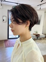 ファイブシーン アオヤマ(5SCENE AOYAMA)&nbsp;大人の前髪長め丸みショートヘア