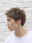ナチュラルアップバングショート