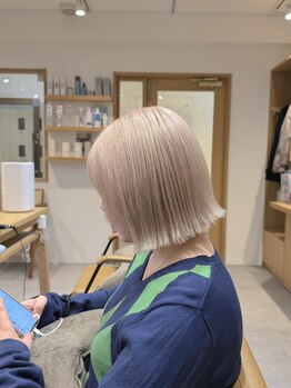 クラップス 上大岡(CLAPS)の写真/ケアブリーチを用いたカラーでなりたいデザインを叶える＊