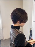 艶髪/ショートヘア/髪質改善縮毛矯正/髪質改善/韓国風/韓国ヘア