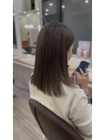 ヘアーモード ケーティー 尼崎本店(Hair Mode KT)&nbsp;ブリーチカラー/グレー/切りっぱなし/透明感