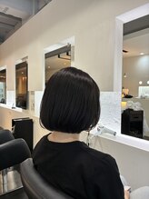 アルバサンス 三条烏丸御池店(albasanz)&nbsp;自然にまとまるストレートボブ