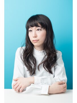 キートス(kiitos Hair&make) ダークトーンでもふんわり♪黒髪ツヤ感ロング