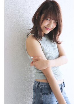 ノアフライ(NOAH FLY) ♪大人可愛いカジュアル外ハネロブ♪