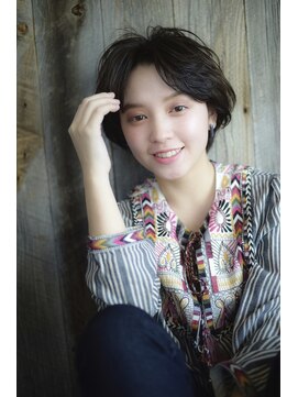 クロム バイ リエット(Chlom by Lietto) Chlom ☆ラフヘルシーマニッシュショート TEL 0364574337