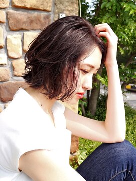 ステレオ ヘアデザイン 安城店(STEREO HAIR DESIGN) 切りっぱなし濡れ髪女子☆