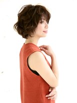 フーチー クーチー ヘッド ショップ 曽根本店(FUCHI KUCHI head shop) たっぷりレイヤーなショートボブ