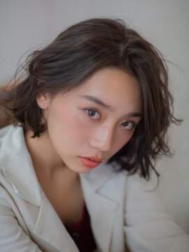 フューズ 瑞江店(Fuse) ダークグレイッシュな大人綺麗ボブ