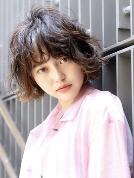 ネイビー(NAVY) メアリーポピンズパーマ