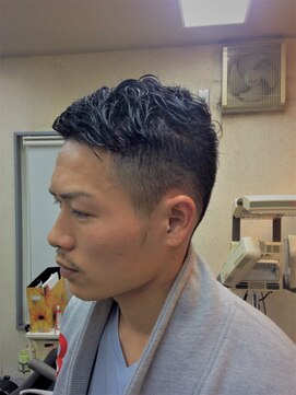 まるいわ メンズカット