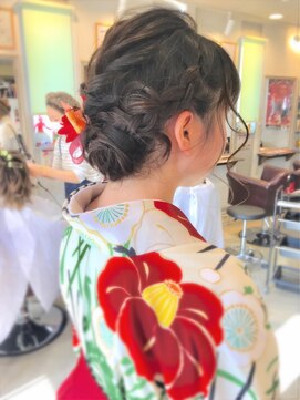 ヘア メイク ココ(hair make coco) モテモテ風アレンジ～♪