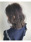 ハイライト×アッシュベージュ