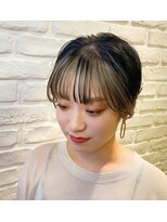 イズム 北千住店(ISM)&nbsp;インナーカラー ショートヘア