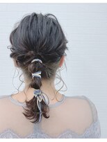 グランルッソ 岡山駅前(GRAN LUSSO)&nbsp;紐アレンジ☆こなれ感アレンジ