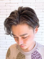 ヘアーデザイン エン(enn)&nbsp;ハイライト×ダークトーンでメリハリMENSショート