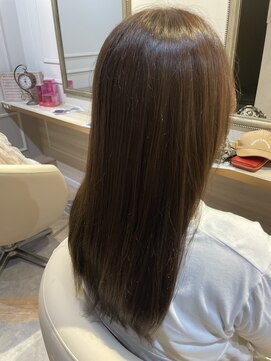 アンド ラ ブランシュ(&.La Blanche) ベージュ/カーキグレージュ/大人かわいいヘア/髪質改善大宮