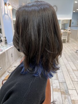 ロコ 門前仲町店(Loco by neolive) 個性派ブルーインナーカラー