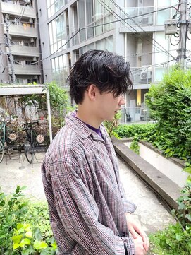 ブロック ジャポン(bloc japon) ニュアンスパーマ前下がりショート