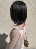 伸ばしかけショートボブ