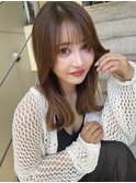 【西村　紗耶】大人可愛いこなれミディ