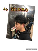 ポノ(RE:PONO)&nbsp;ピンパーマ