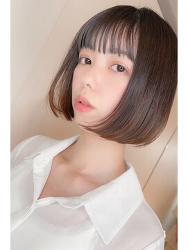 セシルビー 等々力店(SECILB) ナチュラル丸みショートボブ