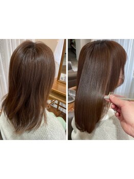 髪質改善に特化◎1人1人の髪質に合わせた最適なMENU提案で美髪へ導く*[夙川/髪質改善/白髪ぼかし/学割U24]