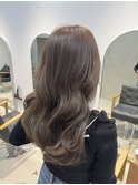 マロングレーベージュ×くびれロング