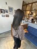 【ブリーチあり】ダブルカラー＋トリートメント￥10500