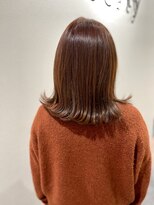 リバティ 吉祥寺(Liberty)&nbsp;髪質改善カラー/うる艶レッド×グレージュMIX/吉祥寺