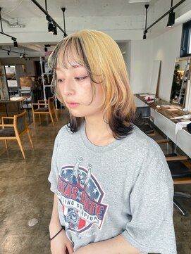 ザ オーダー(THE ORDER) ブロンド/裾カラー/インナーカラー/エンドカラー/ブラック