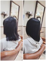 ネオリーブチノ 登戸店(Neolive cino)&nbsp;【髪質改善】酸熱TR、超音波ハホニコTR